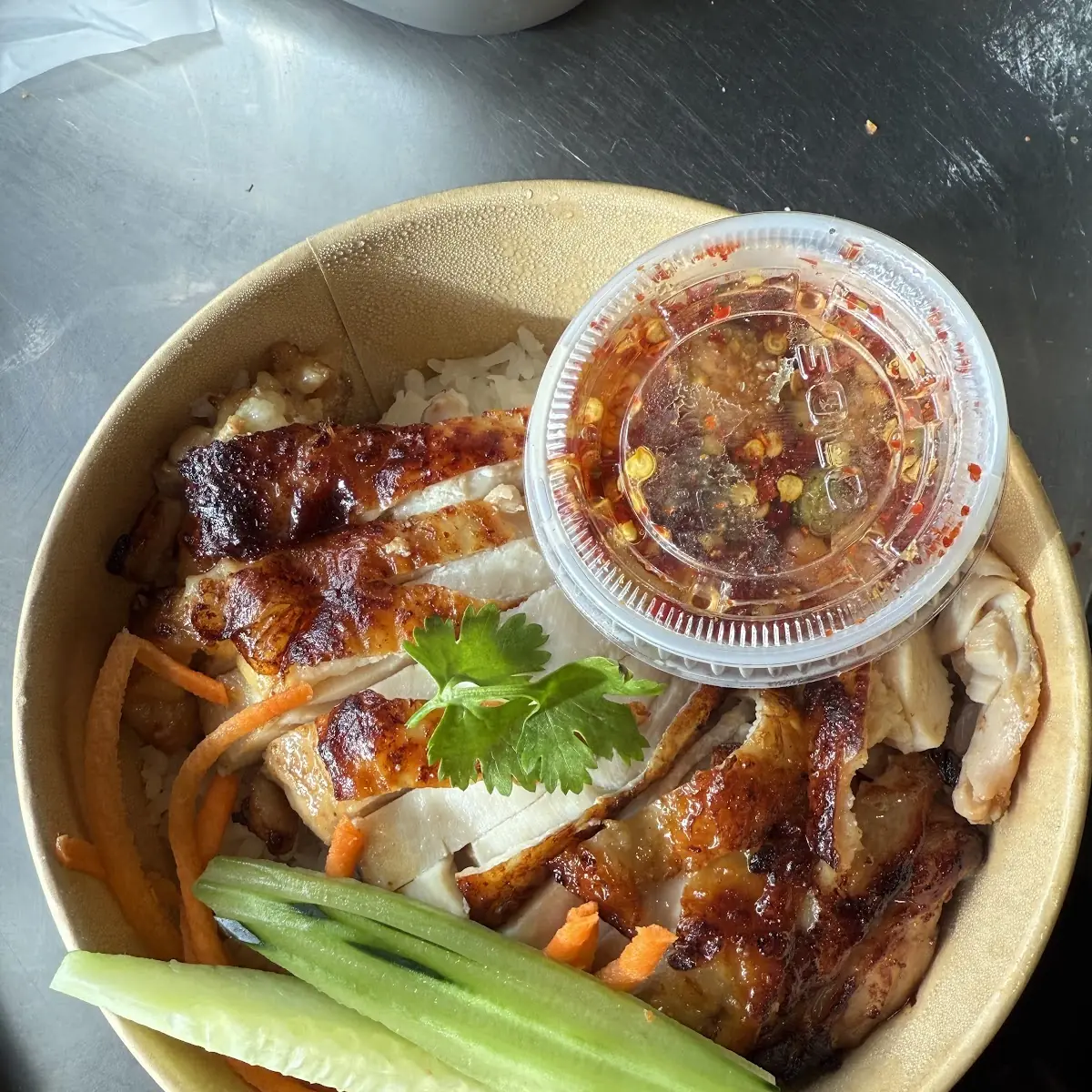 Grilled Chicken Noodle Ba Mhee Gai