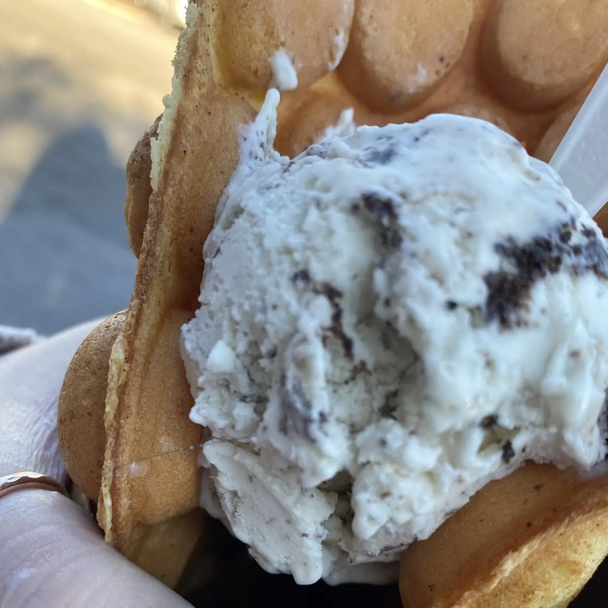 Egg Waffle Cone