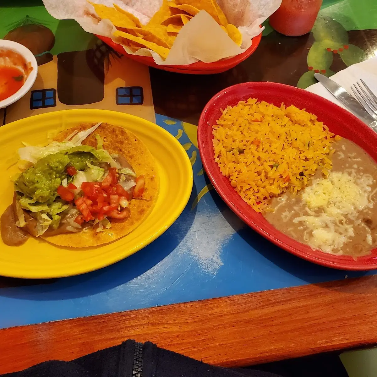 B -1 Beef Taco Rice & Beans
