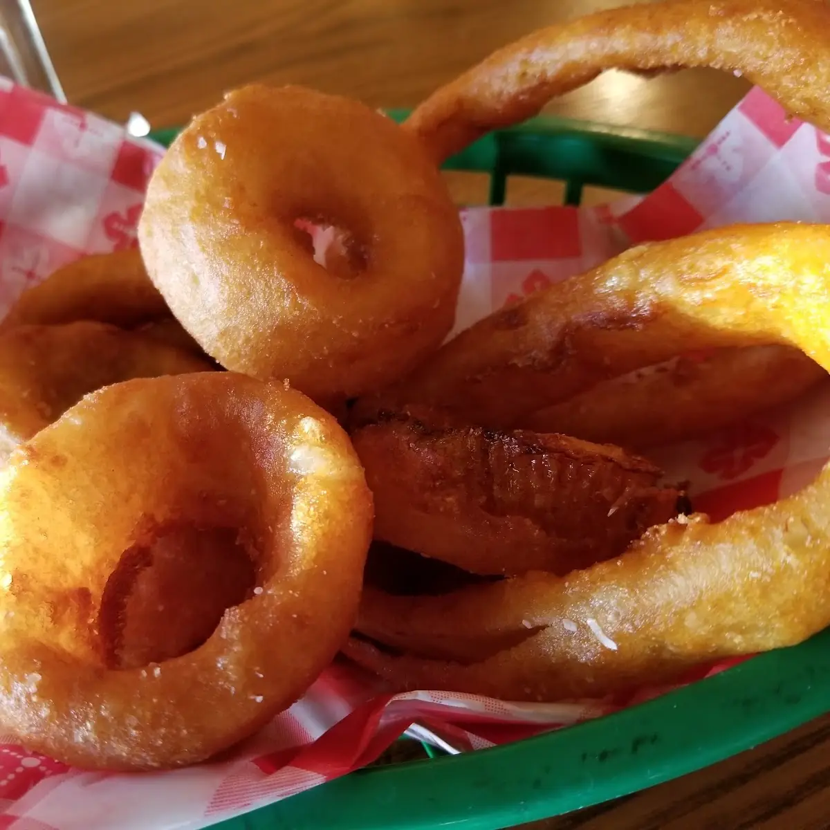 Freshly Made Onion Rings