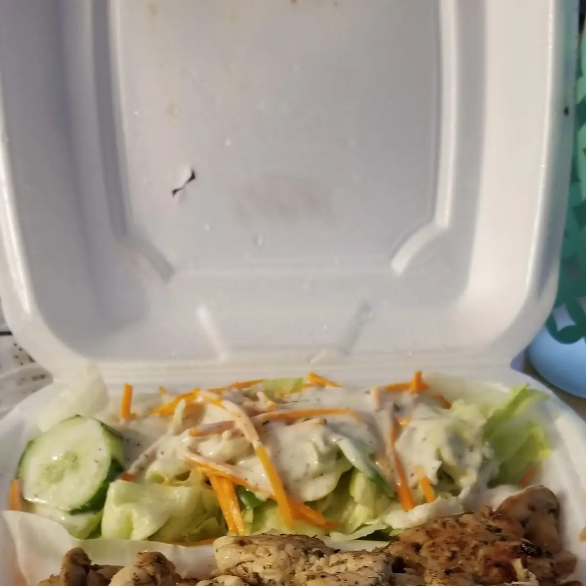 Chicken Kabob Dinner