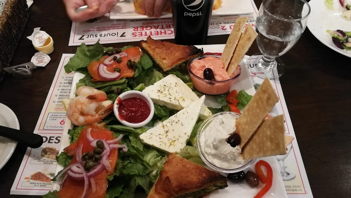Salade Feta Saumon