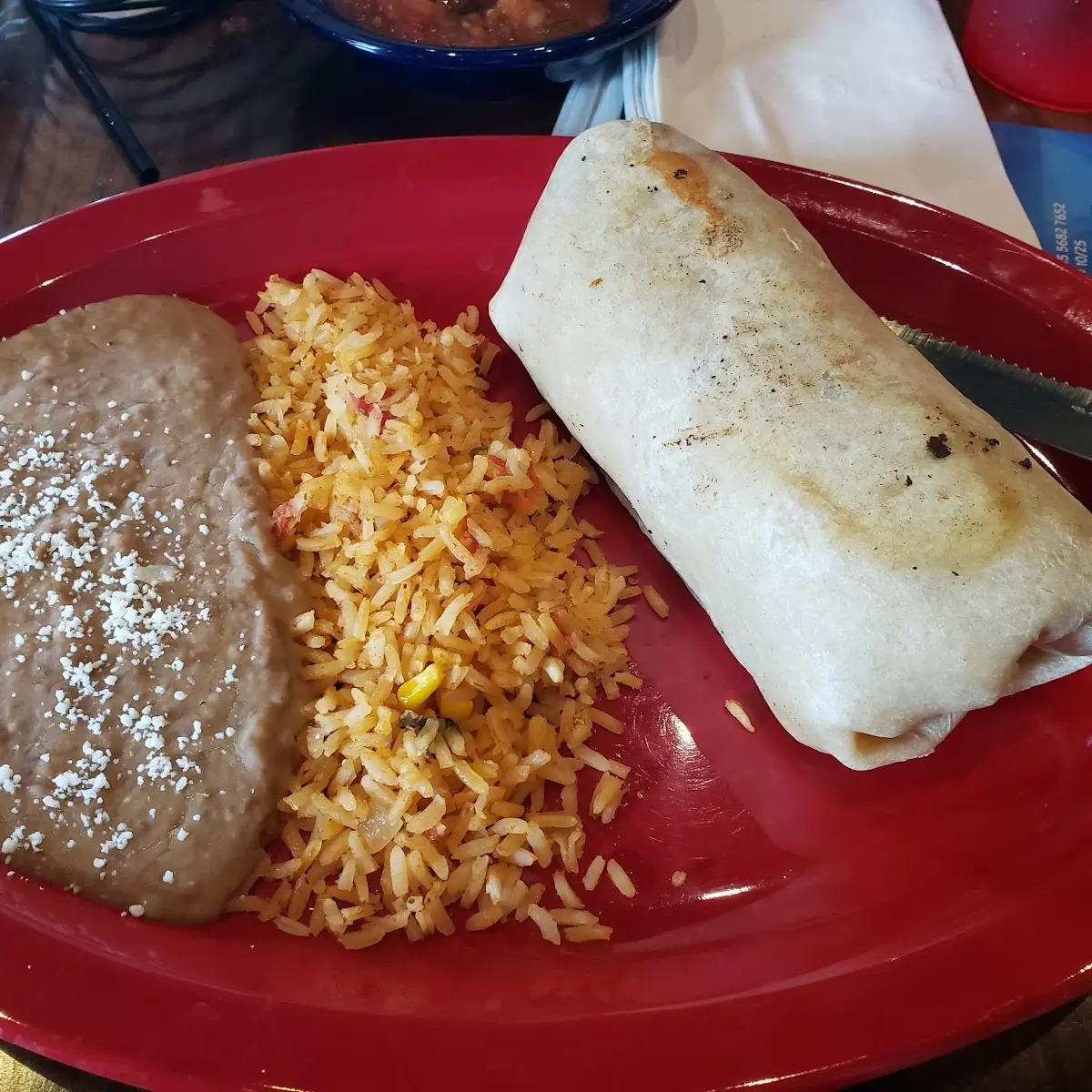 Carne Asada Burrito