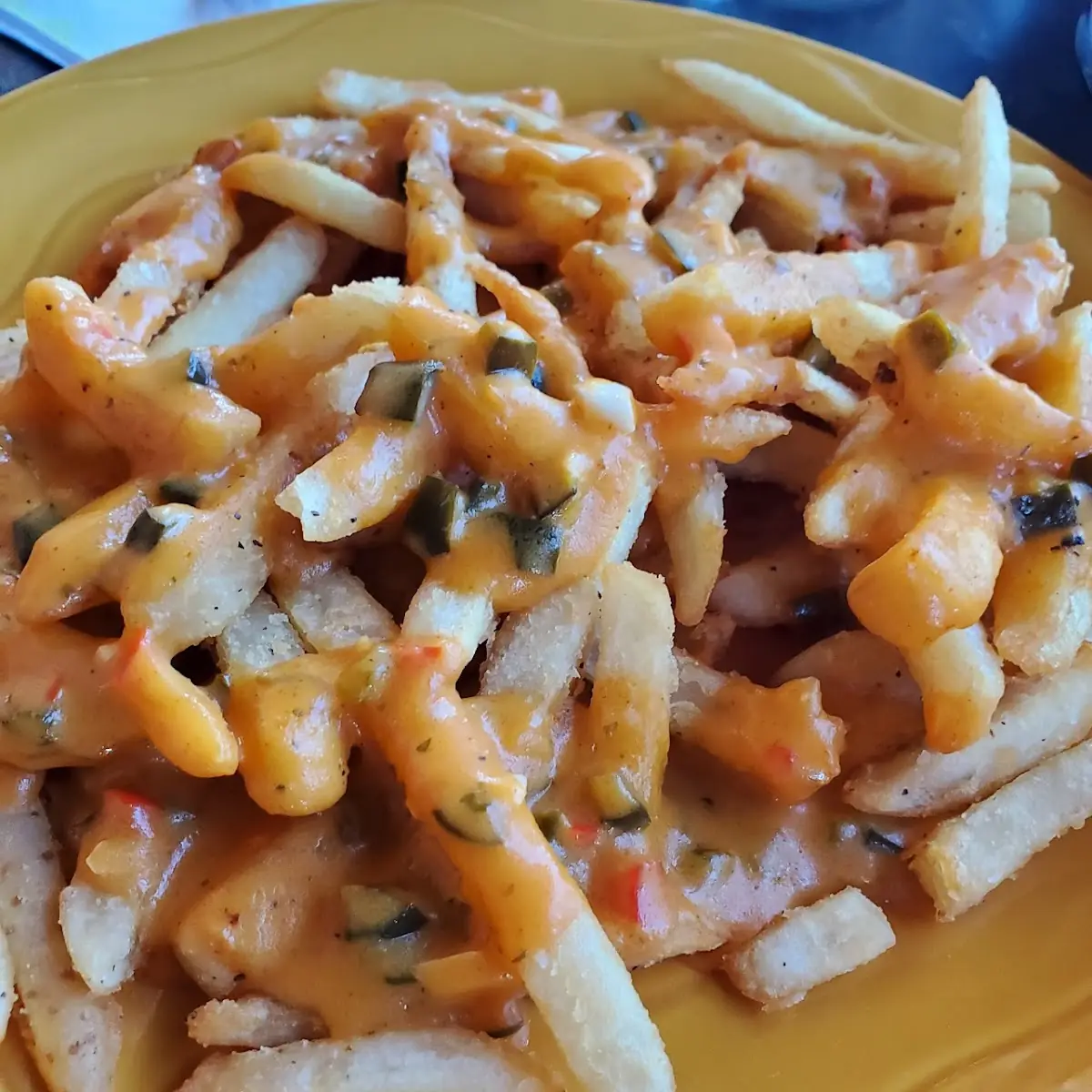 Queso Cheese Fries