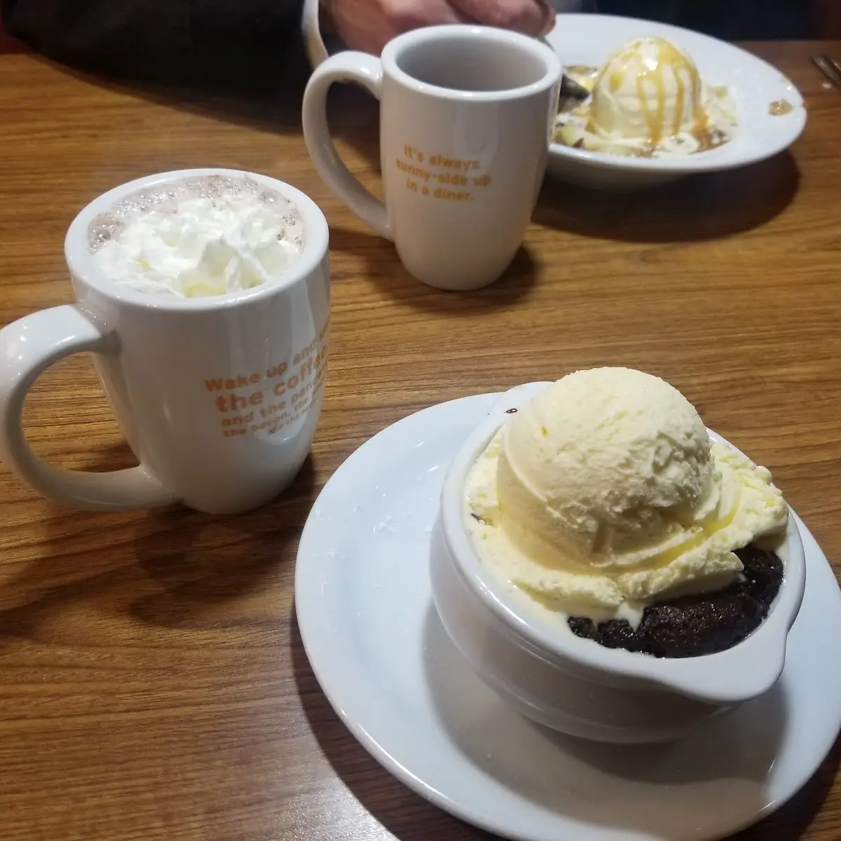 Choco Lava Cake with Vanilla Ice Cream