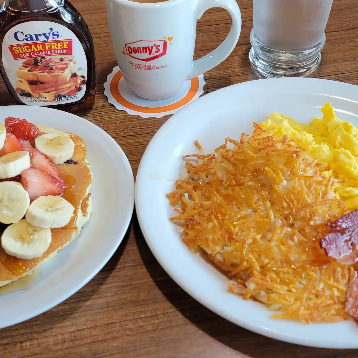 Double Berry Pancake Breakfast