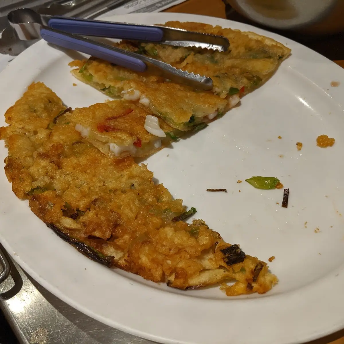Seafood Pancake