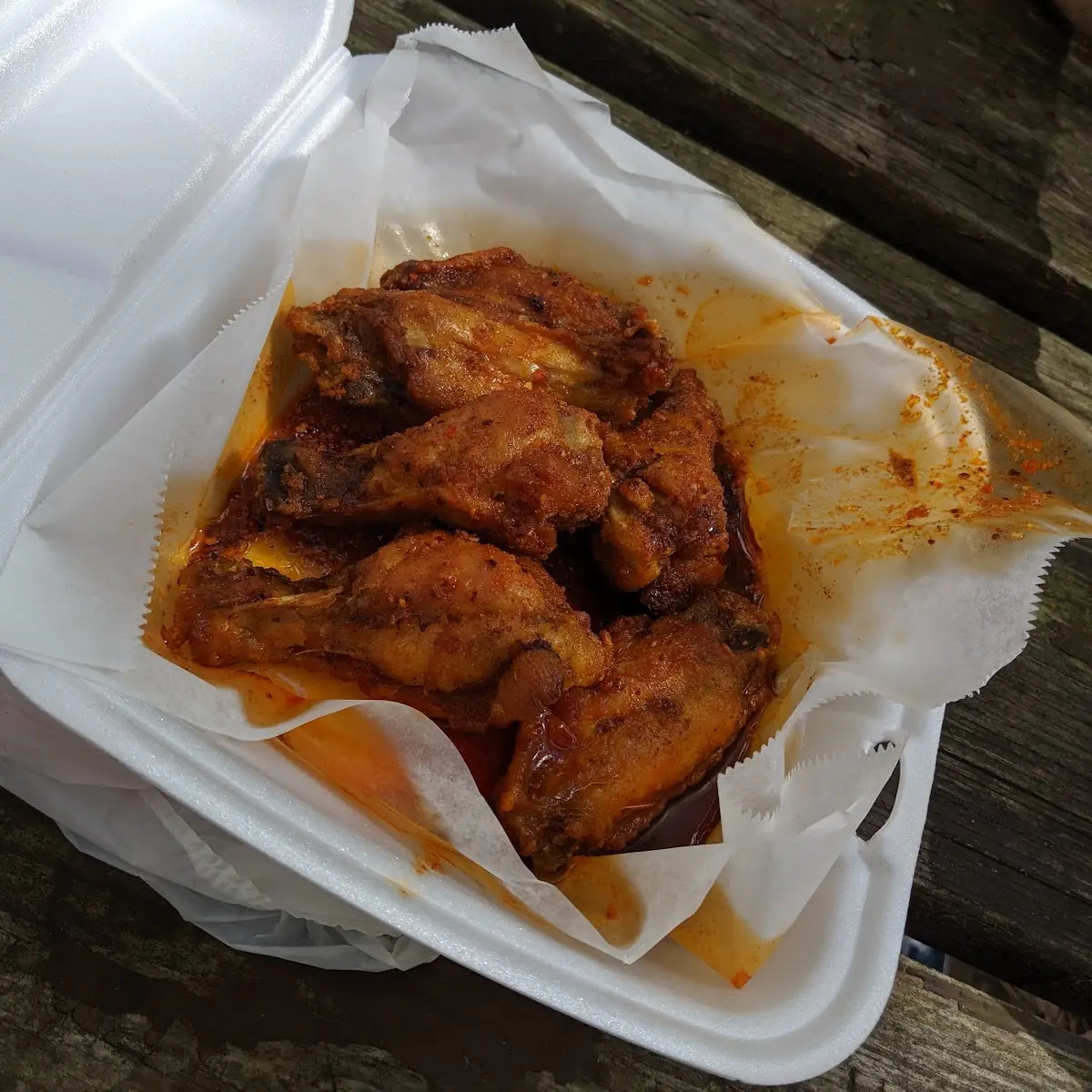 Saracha Wings
