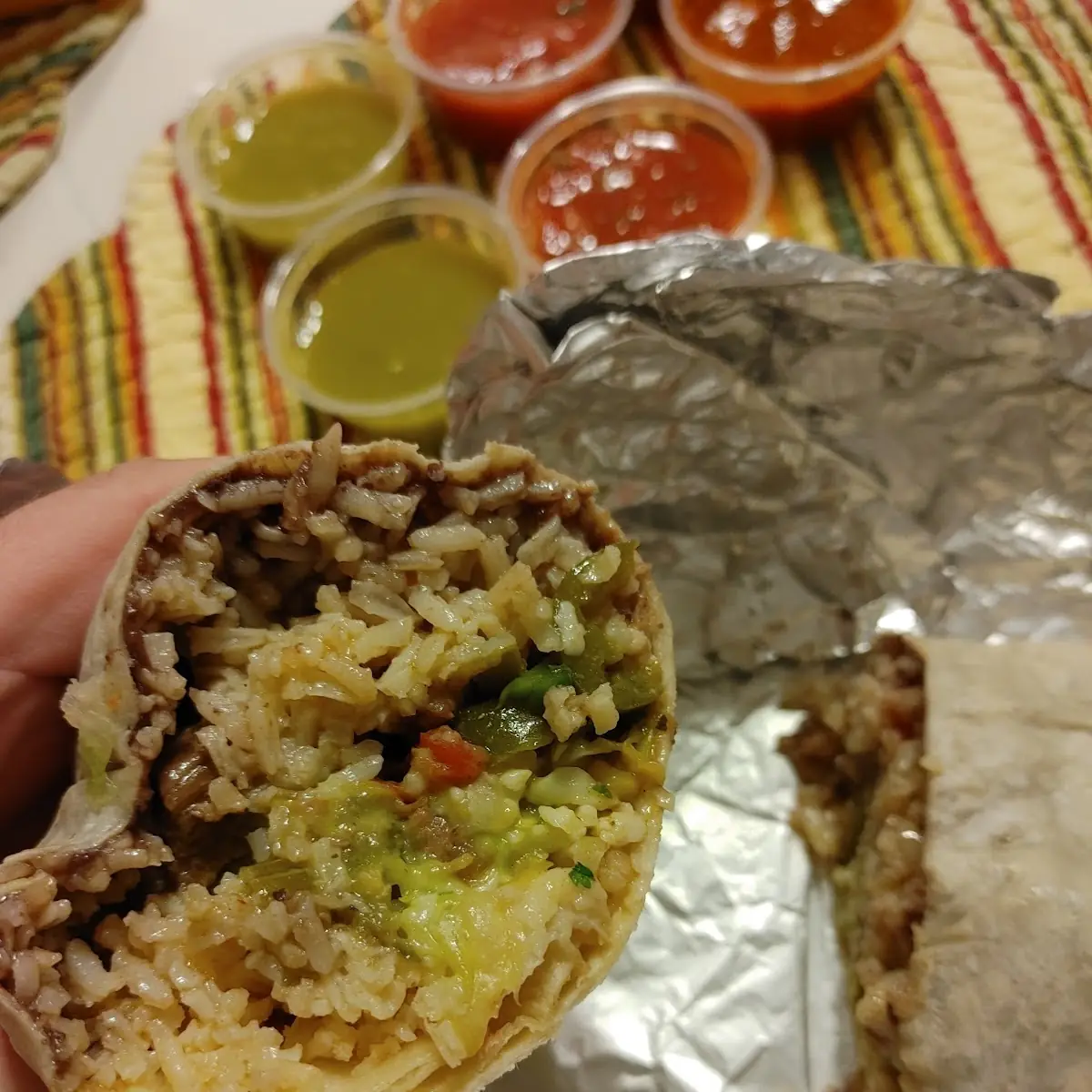 Beans and Cheese Burrito