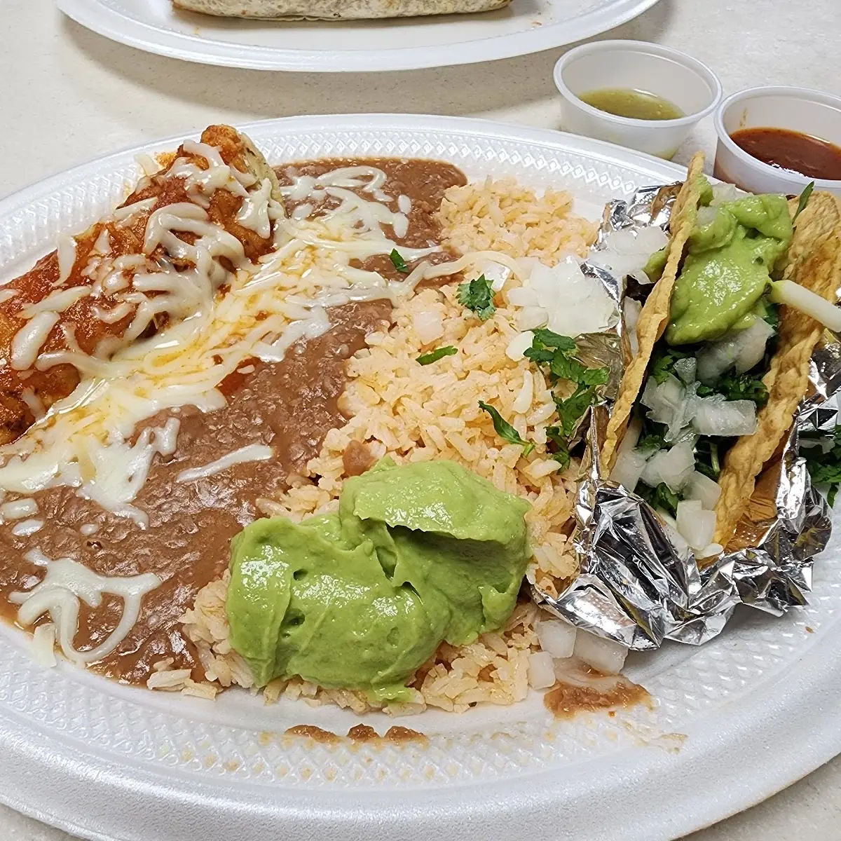 Burrito Express with Chile Relleno