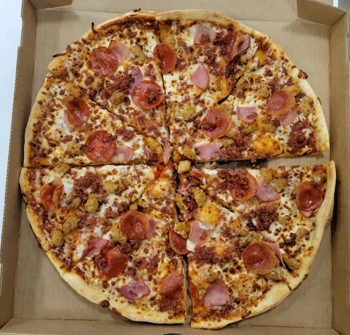 4 Meat Lovers Pizza