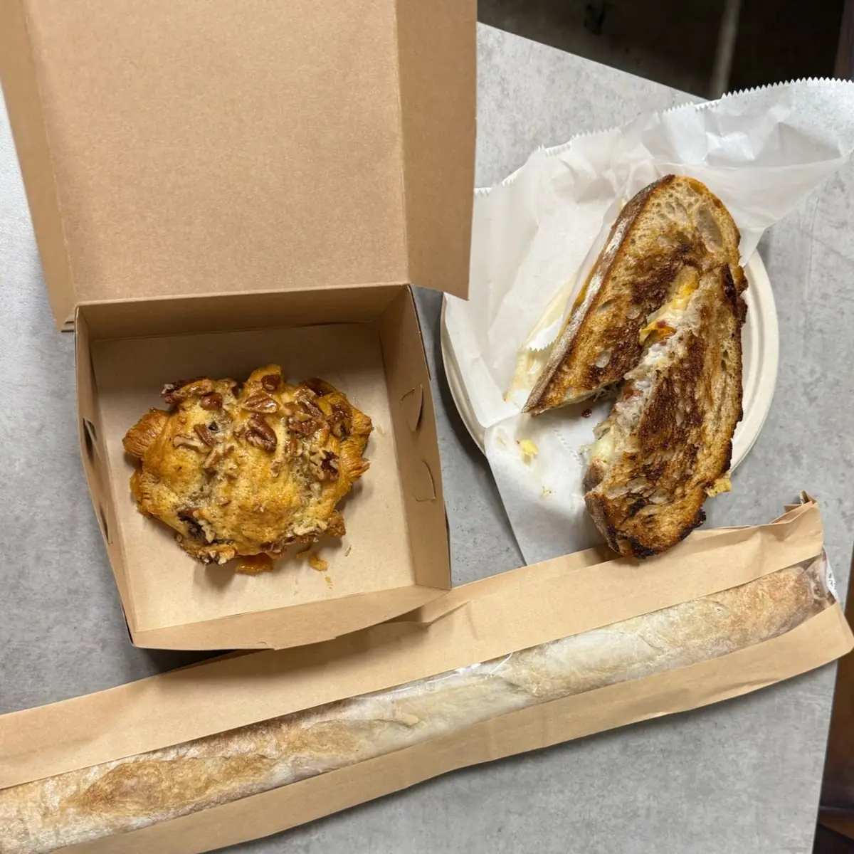 Grilled Cheese Baguette