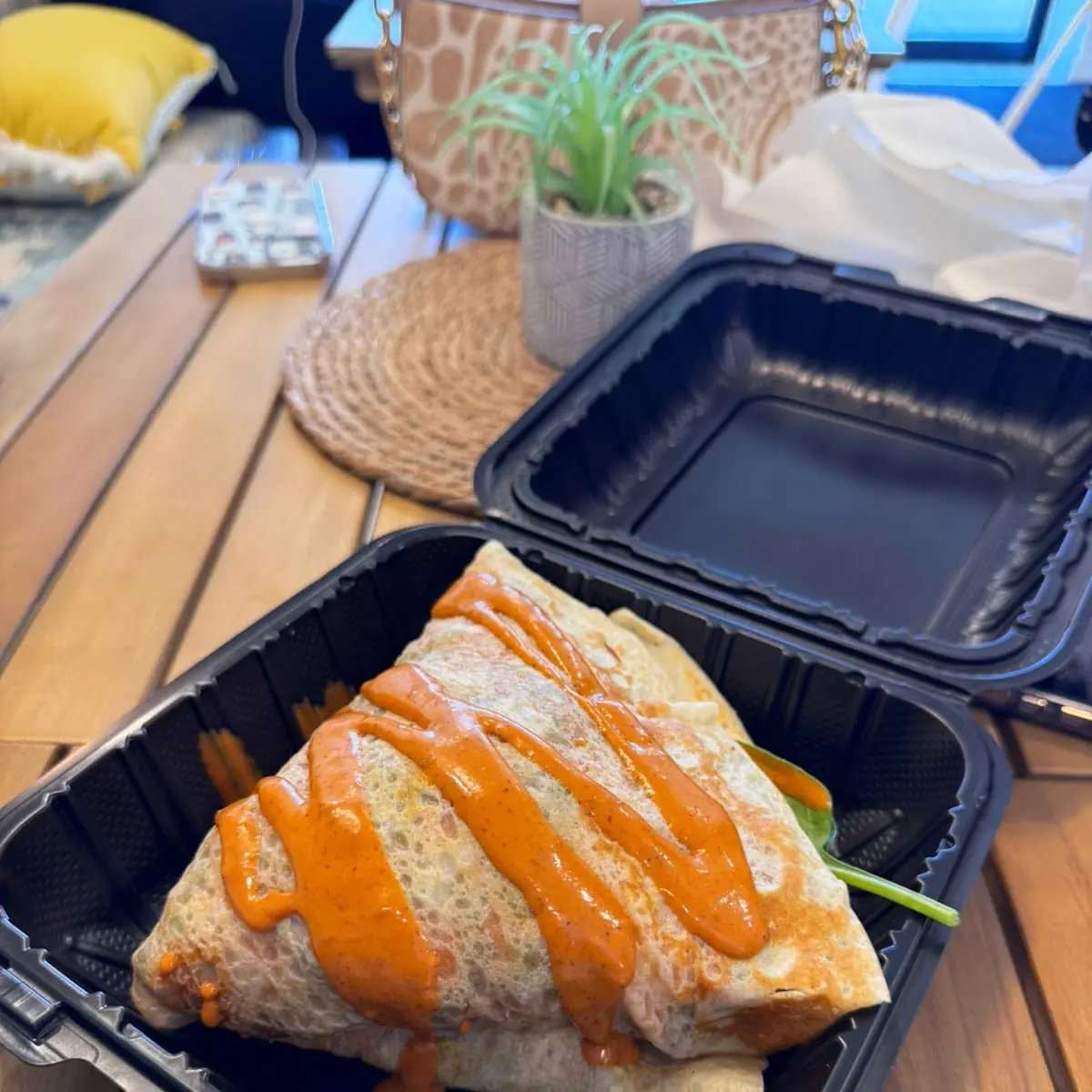 Chipotle Chicken Crepe