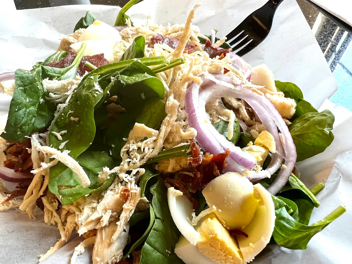 Spinach Salad with Chicken