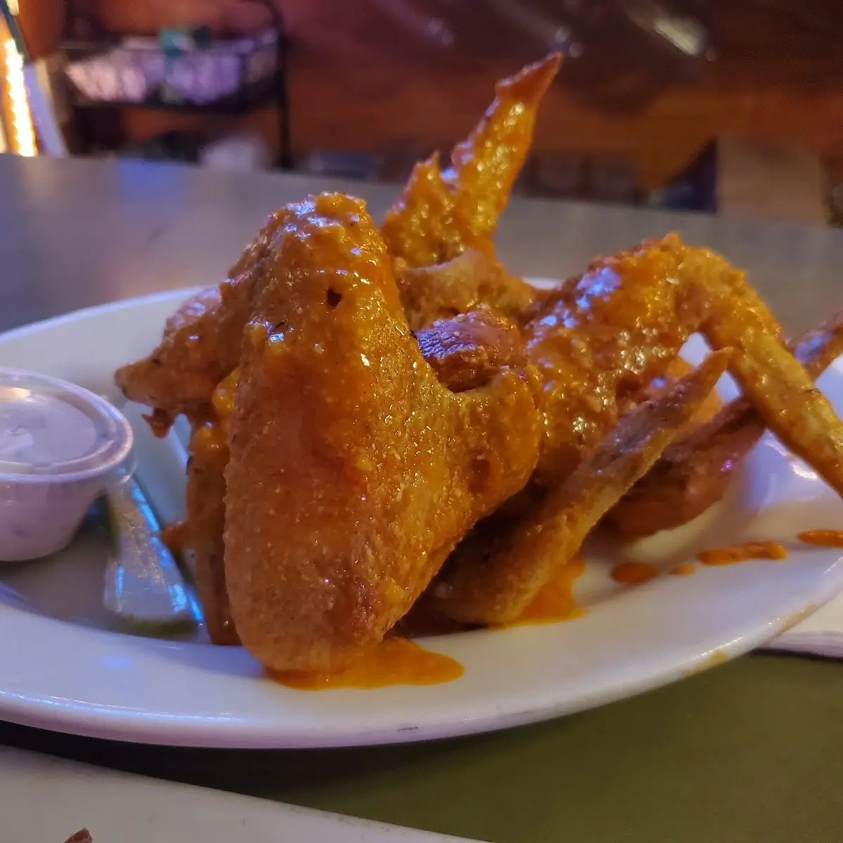 Hot Garlic Parmesan Wings