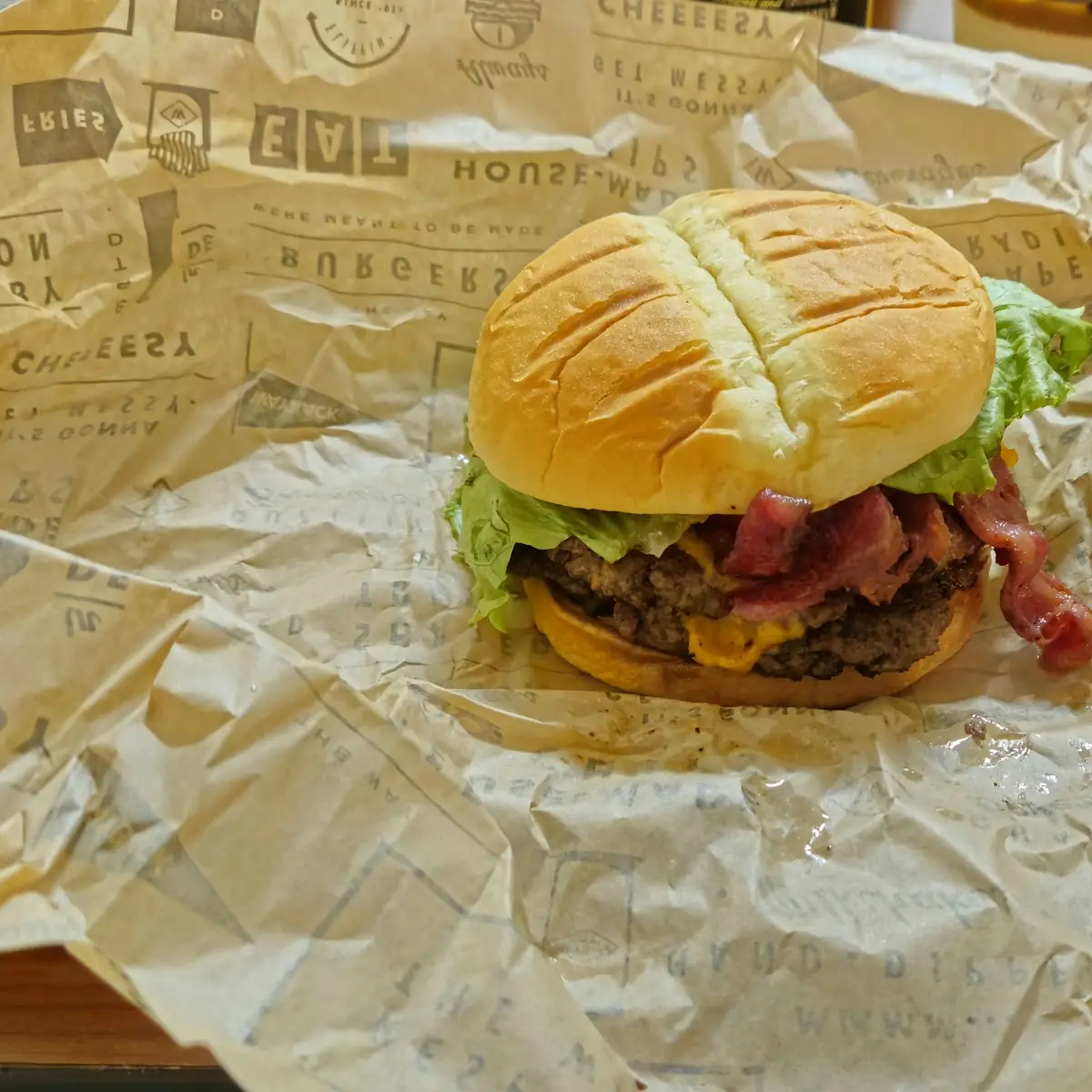 Classic Double Bacon Cheeseburger