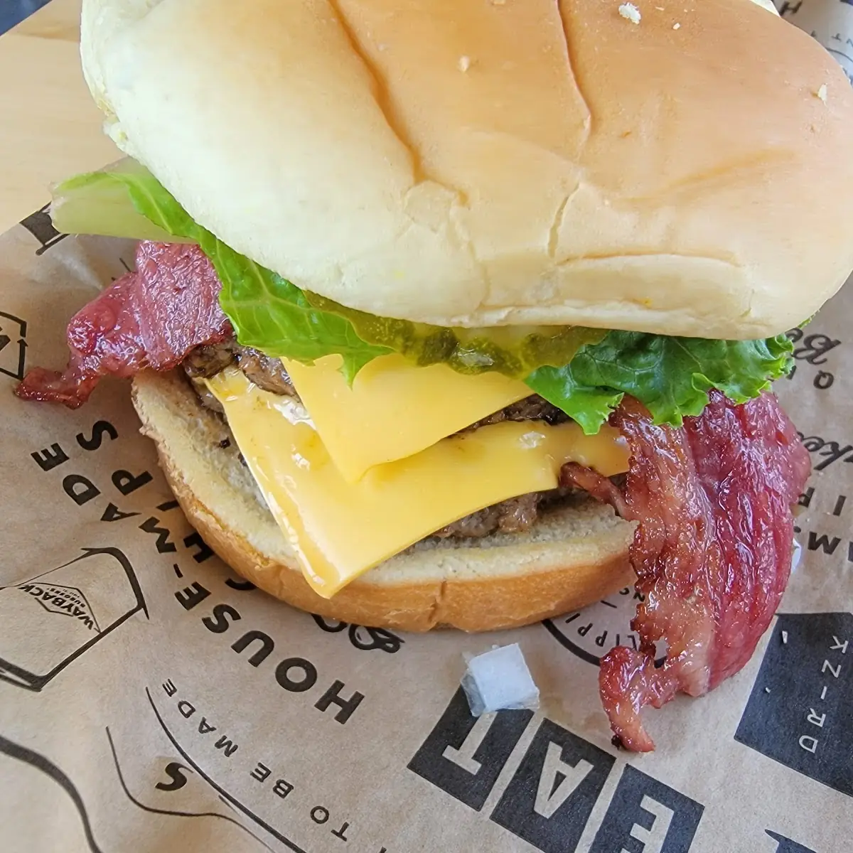 Double Bacon Cheese Burger