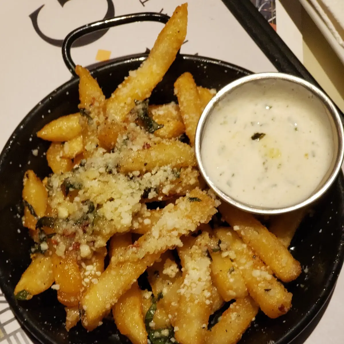 Garlic Parmesan Fries