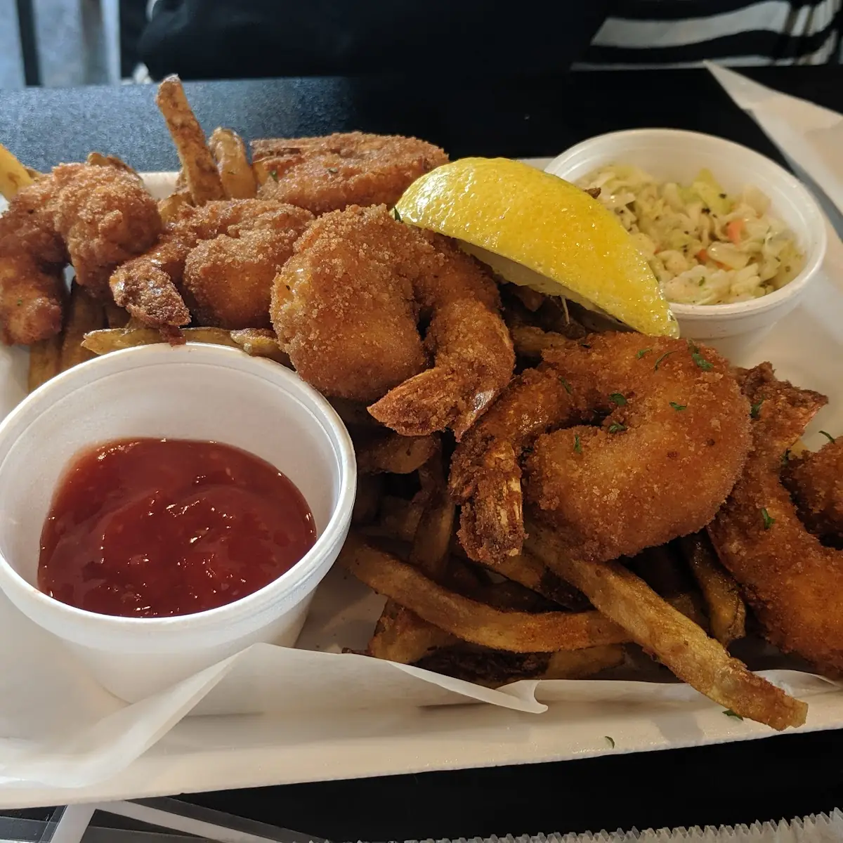 Fried Shrimp Platter
