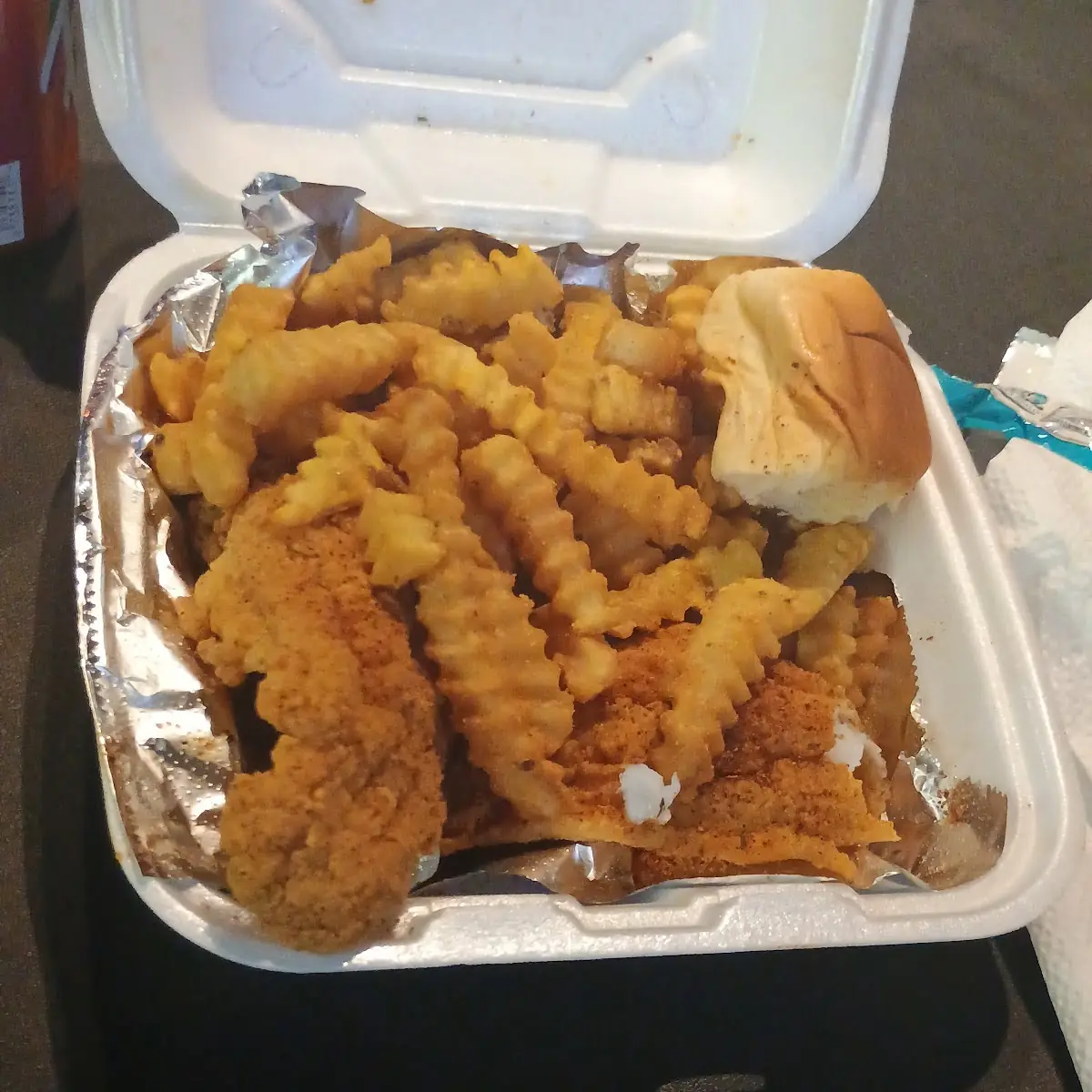 Shrimp Chicken Tender Basket