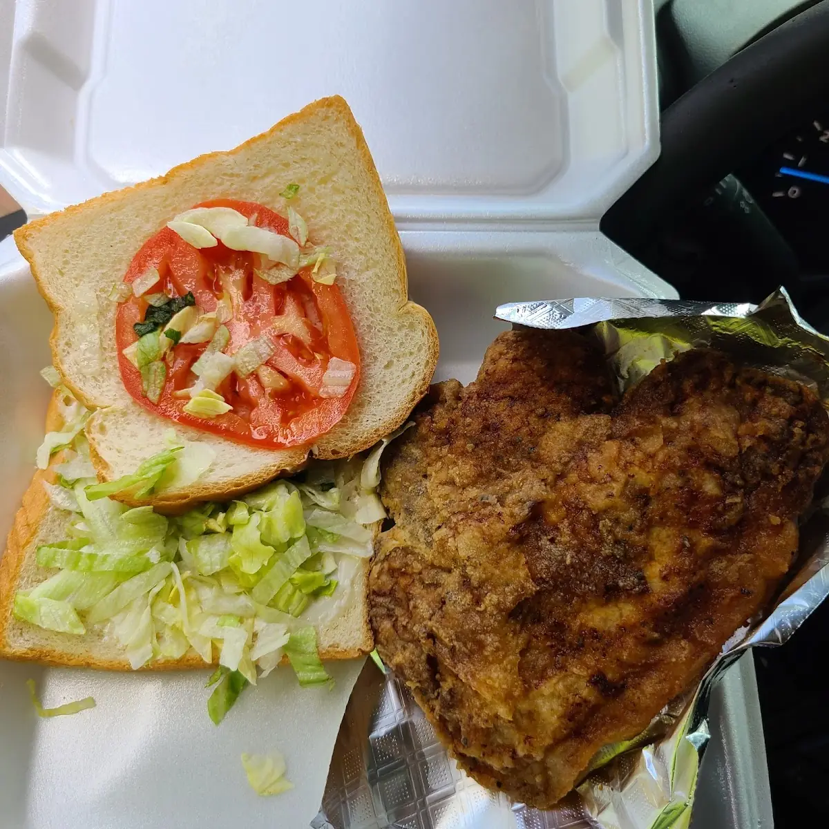 Pork Chop Sandwich