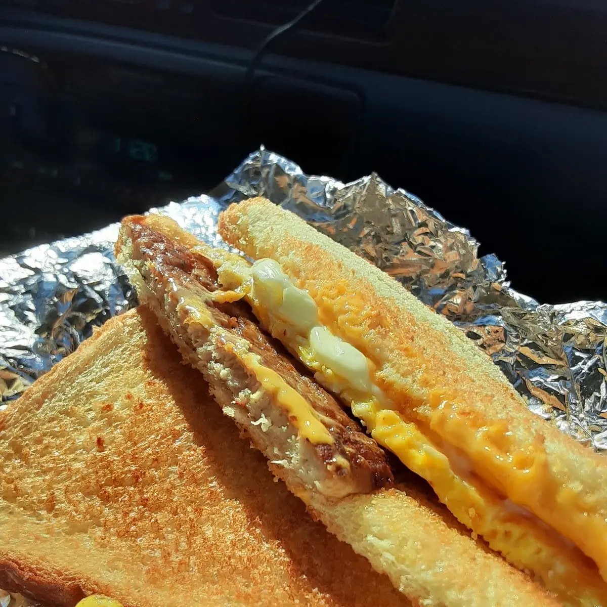 Sausage Egg and Cheese Sandwich