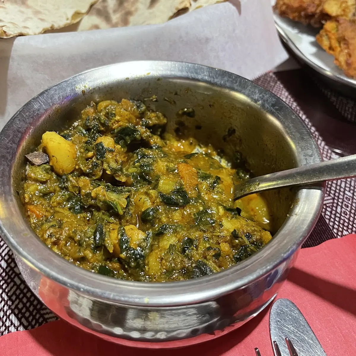 Shrimp Saag