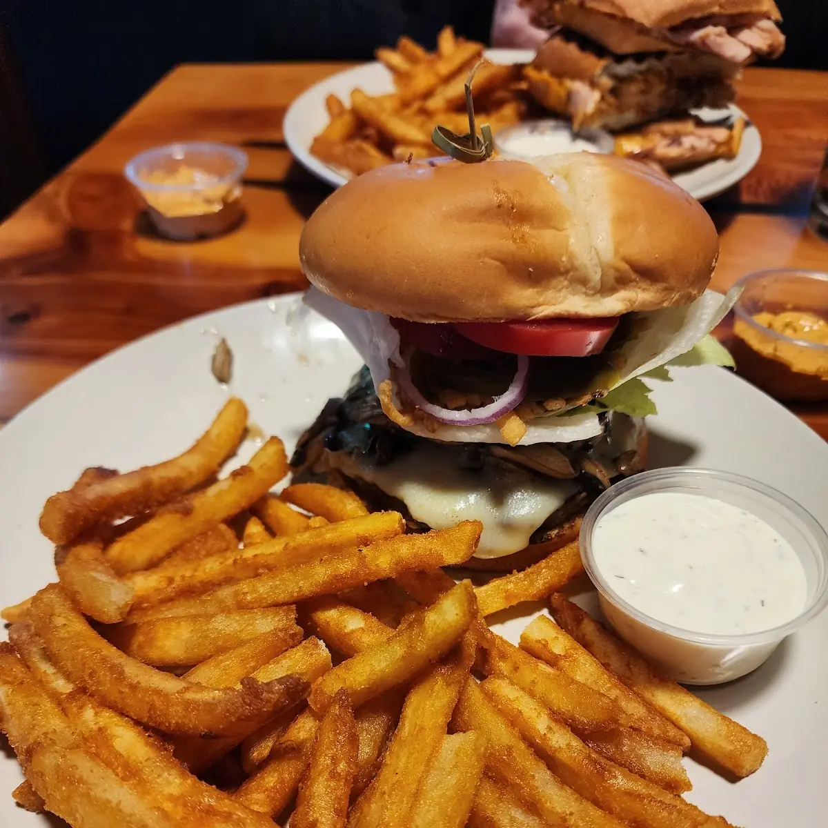 Chipotle Mushroom Burger