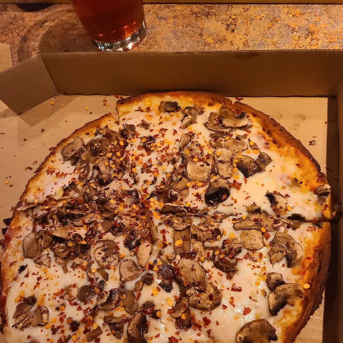Mushroom Pizza