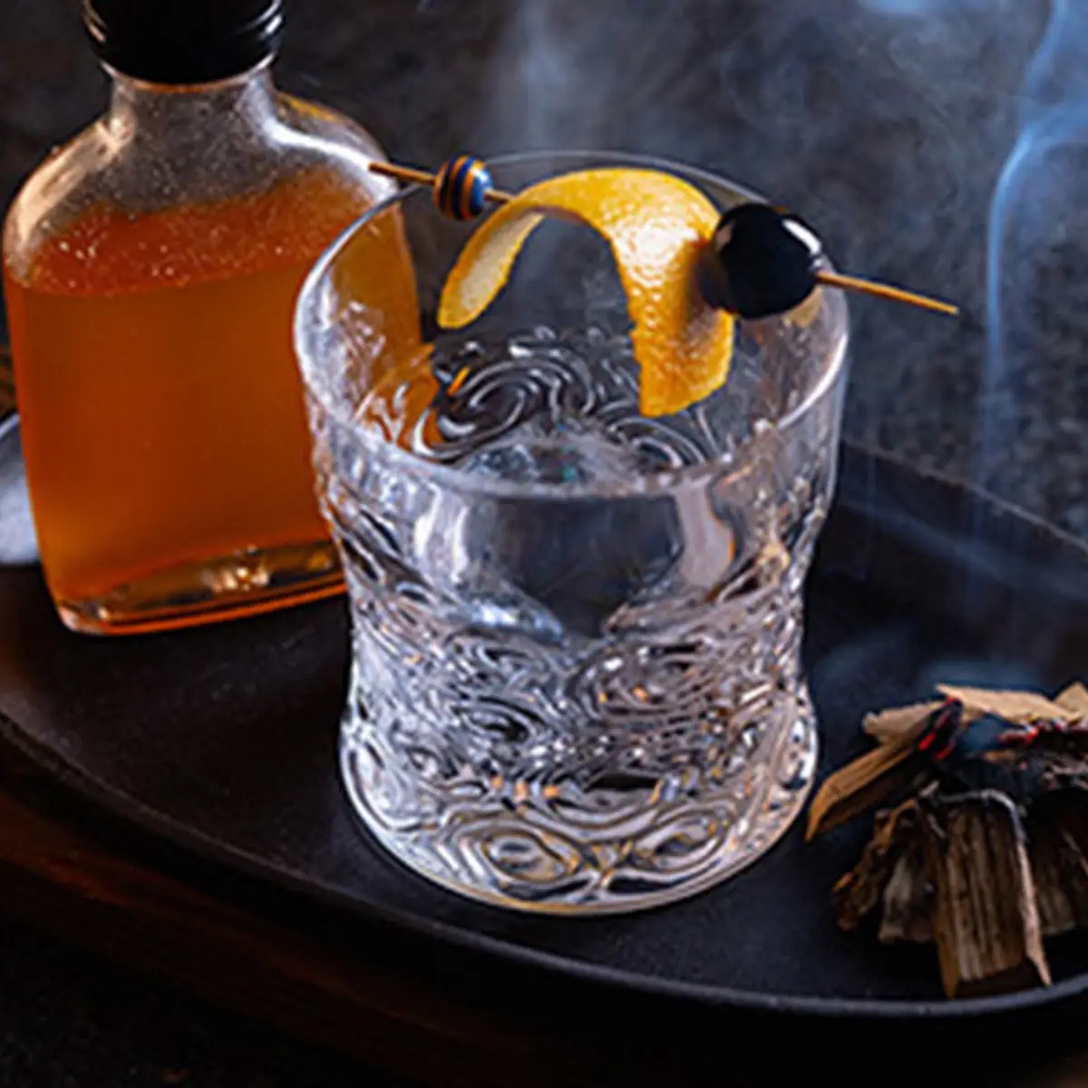 Smoked Old Fashioned