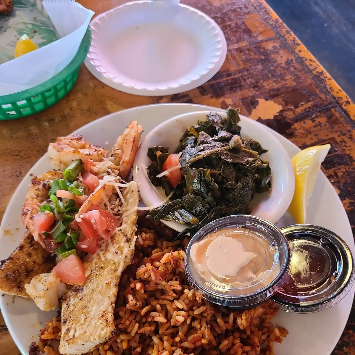 Grilled Seafood Platter
