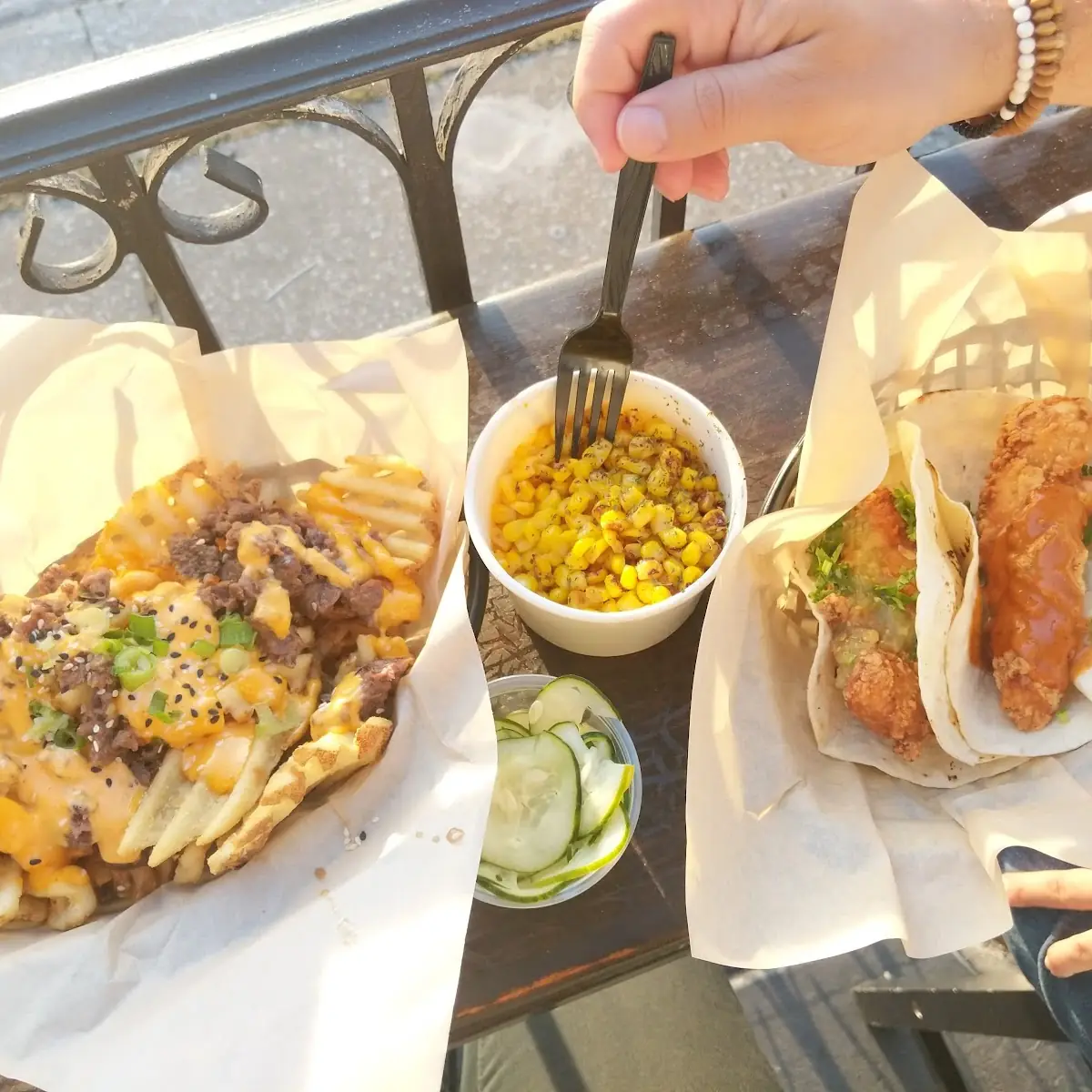 Bulgogi Beef Waffle Fries