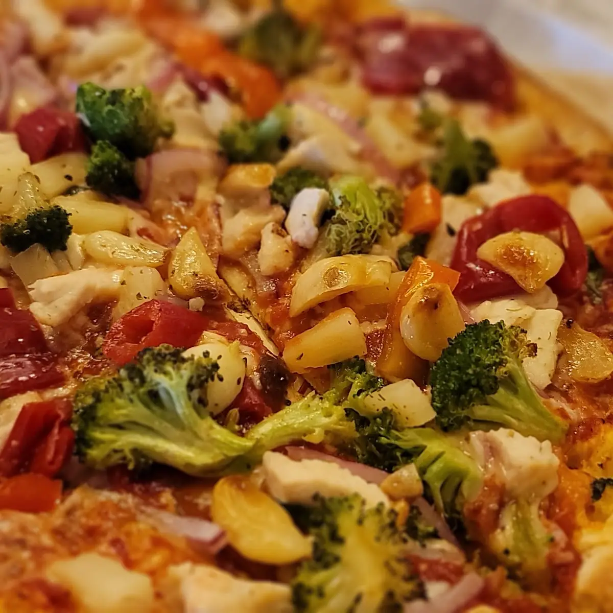 Chicken Veggie Pizza