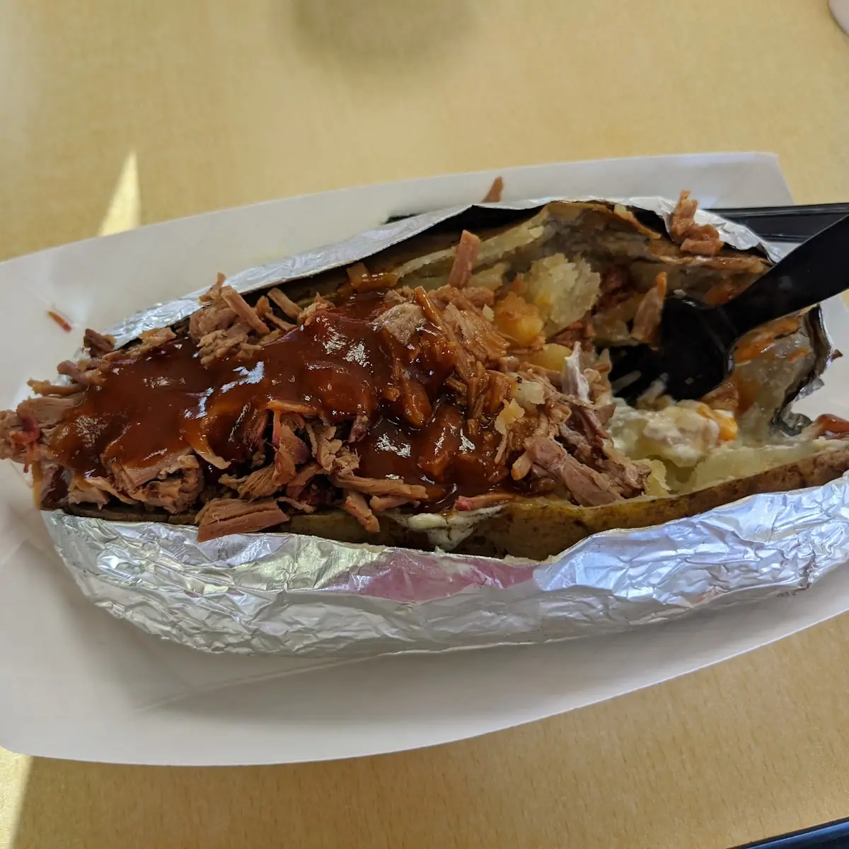 Baked Potato with Meat