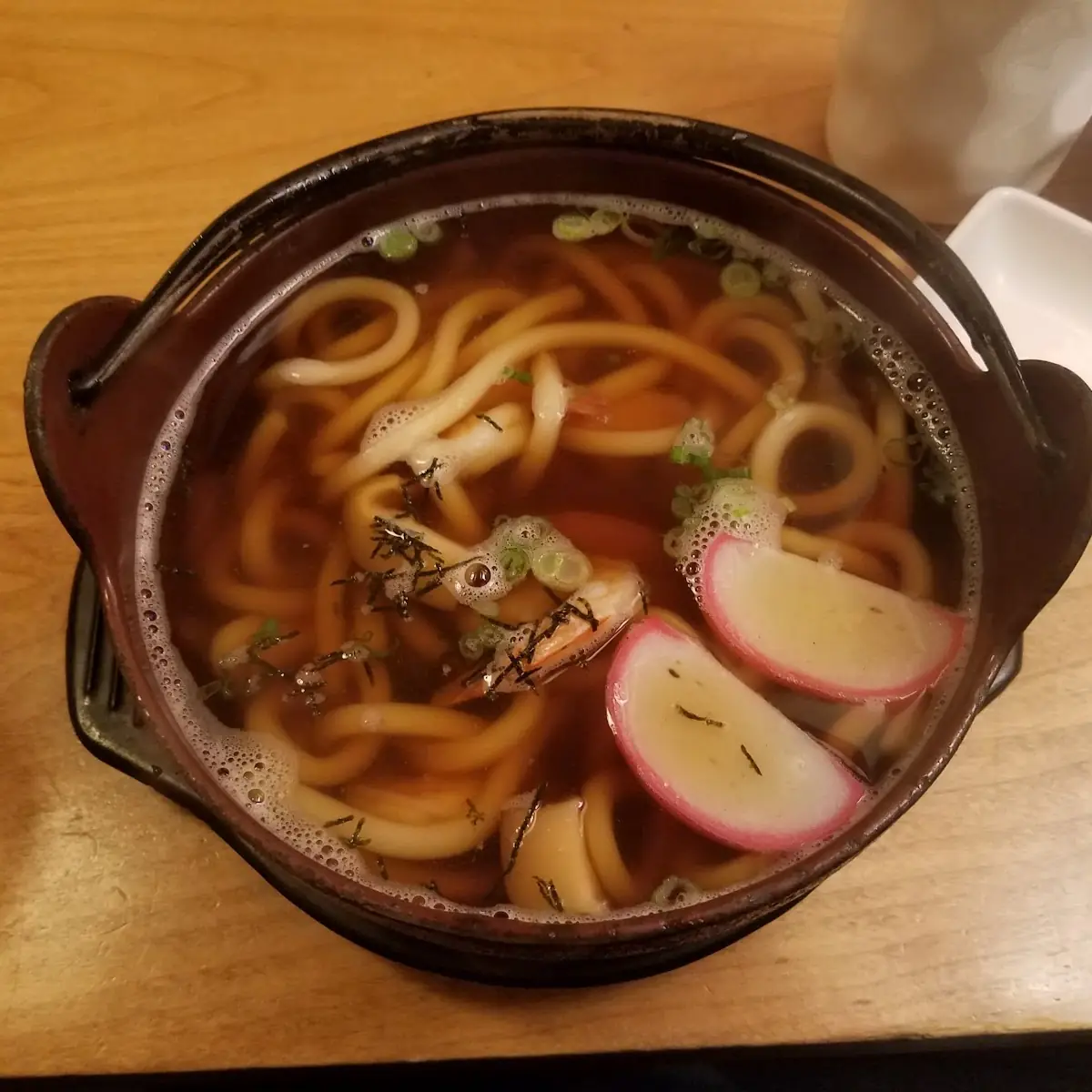 Udon Noodles with Fish Cake
