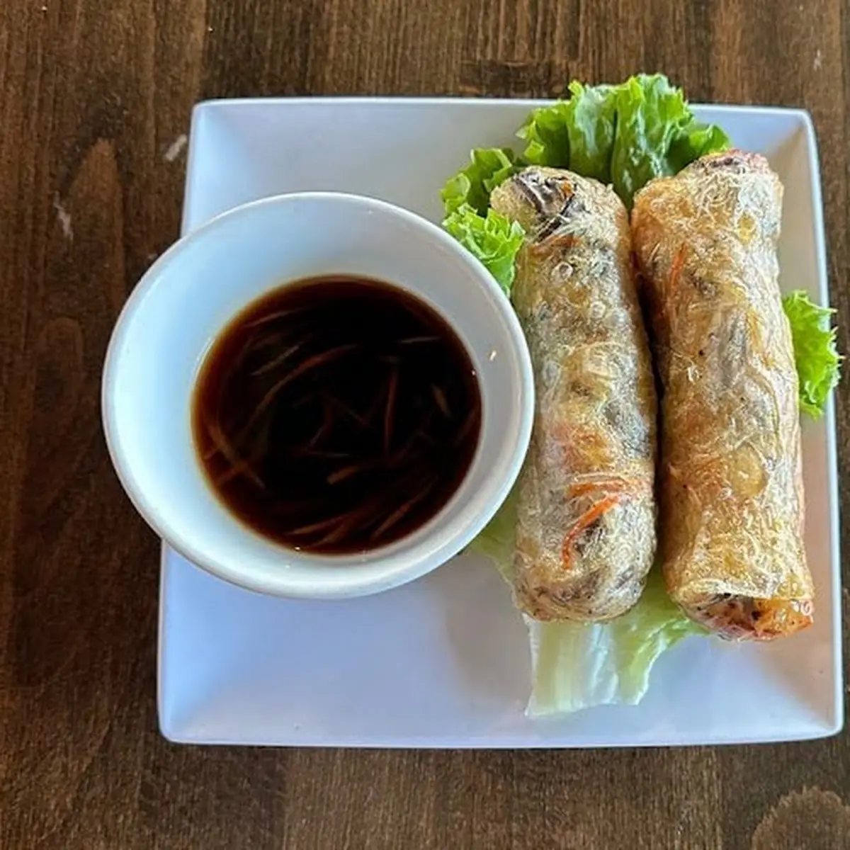 Fresh Vegetarian Spring Rolls Gỏi Cuốn Chay