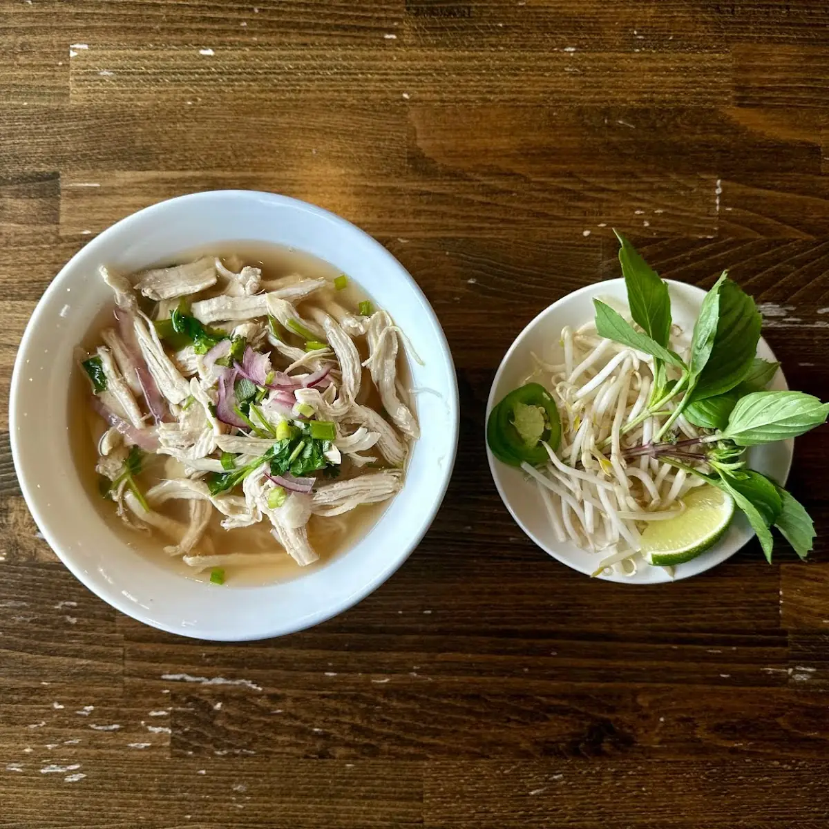 Ox Tail and Veef Steak Pho