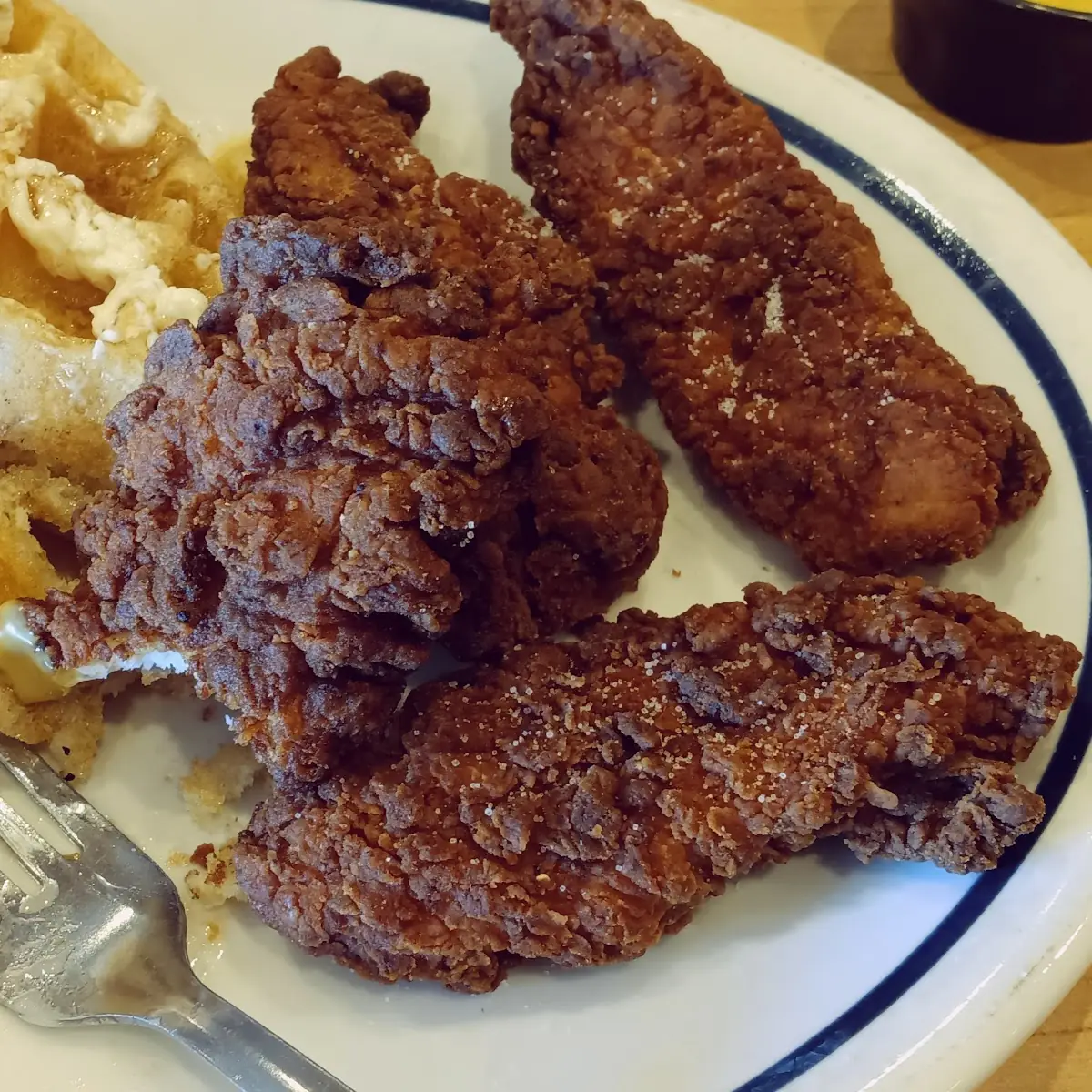 Waffles with Fried Chicken