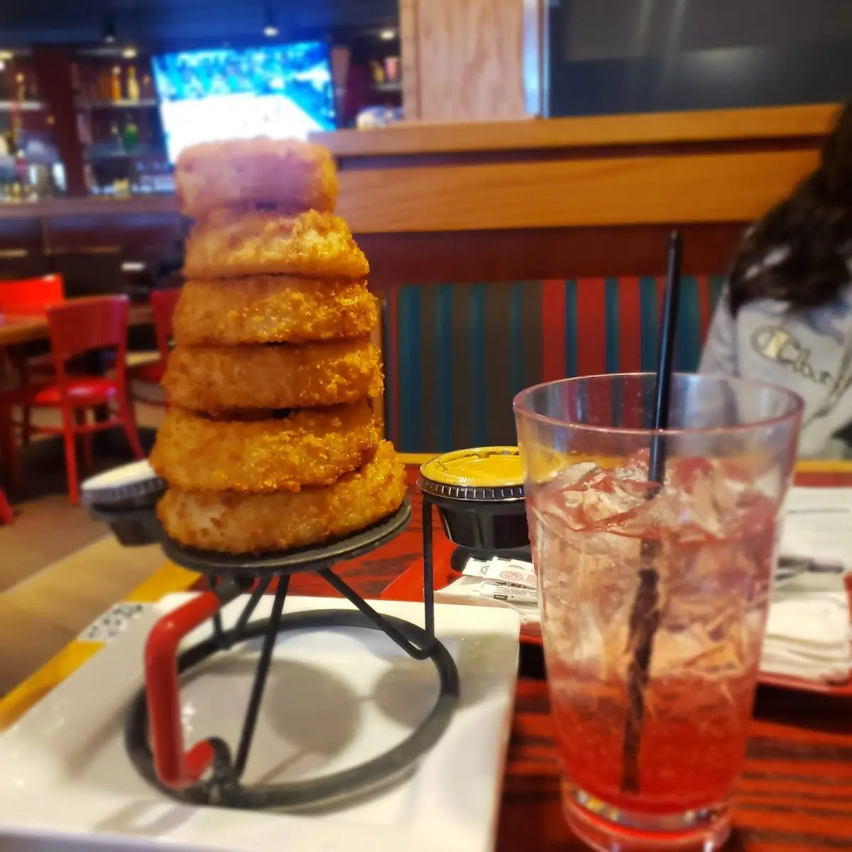 Towering Onion Rings