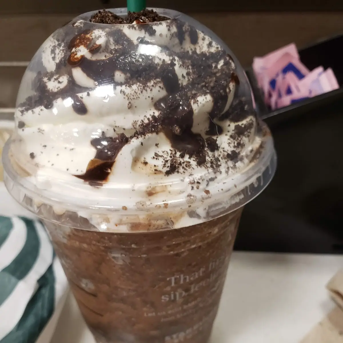 Mocha Cookie Crunch Frappuccino