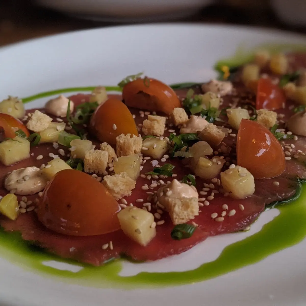 Ahi Carpaccio