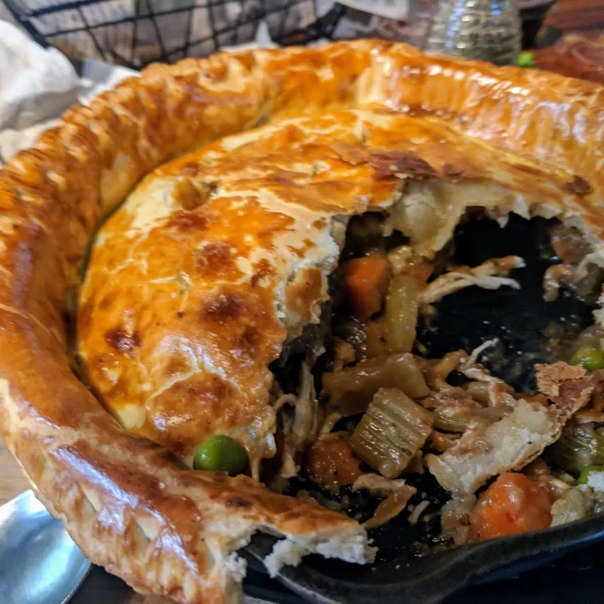 Home Made Chicken Pot Pie