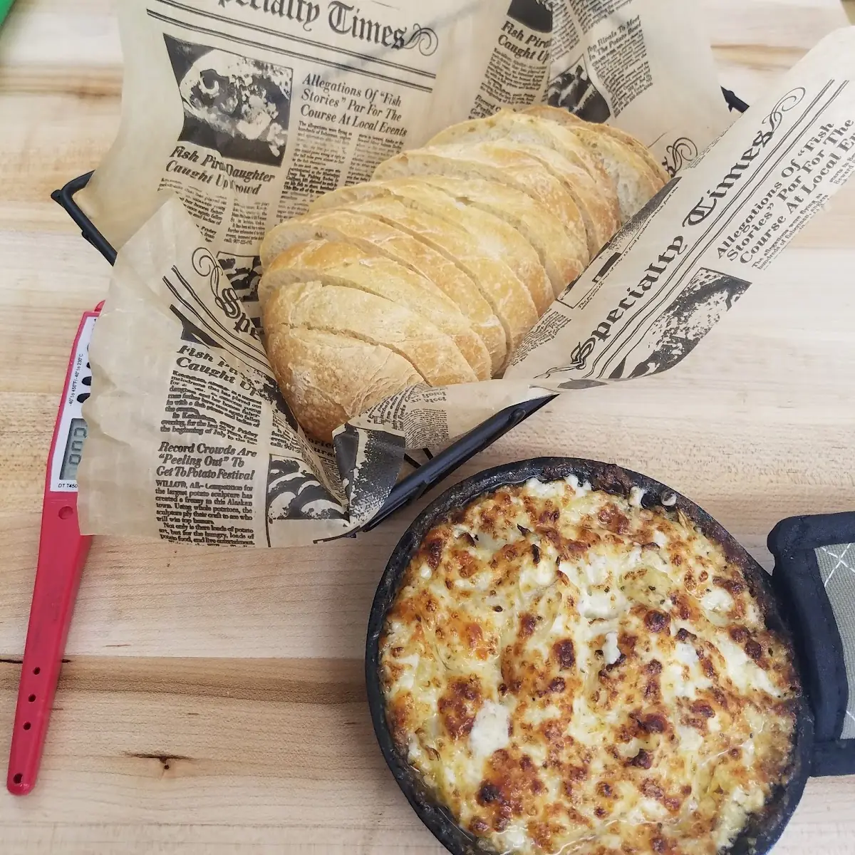 Markley Cove Artichoke Cheese Dip