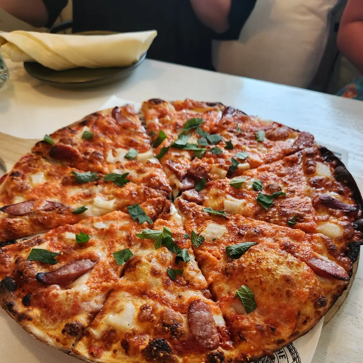 Mentaiko Mochi Cheese Pizza