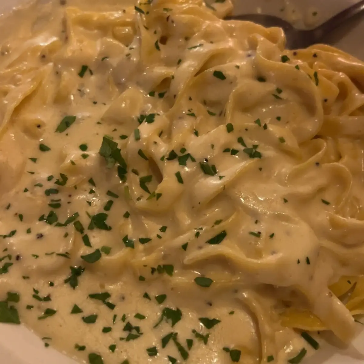 Fettuccine Alfredo