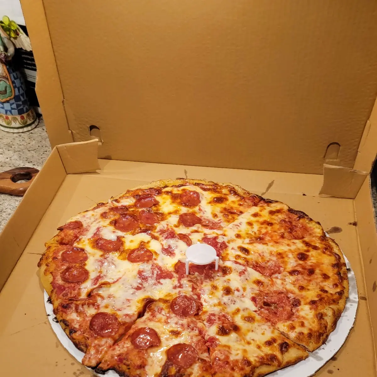 Cheese and Pepperoni Pizza