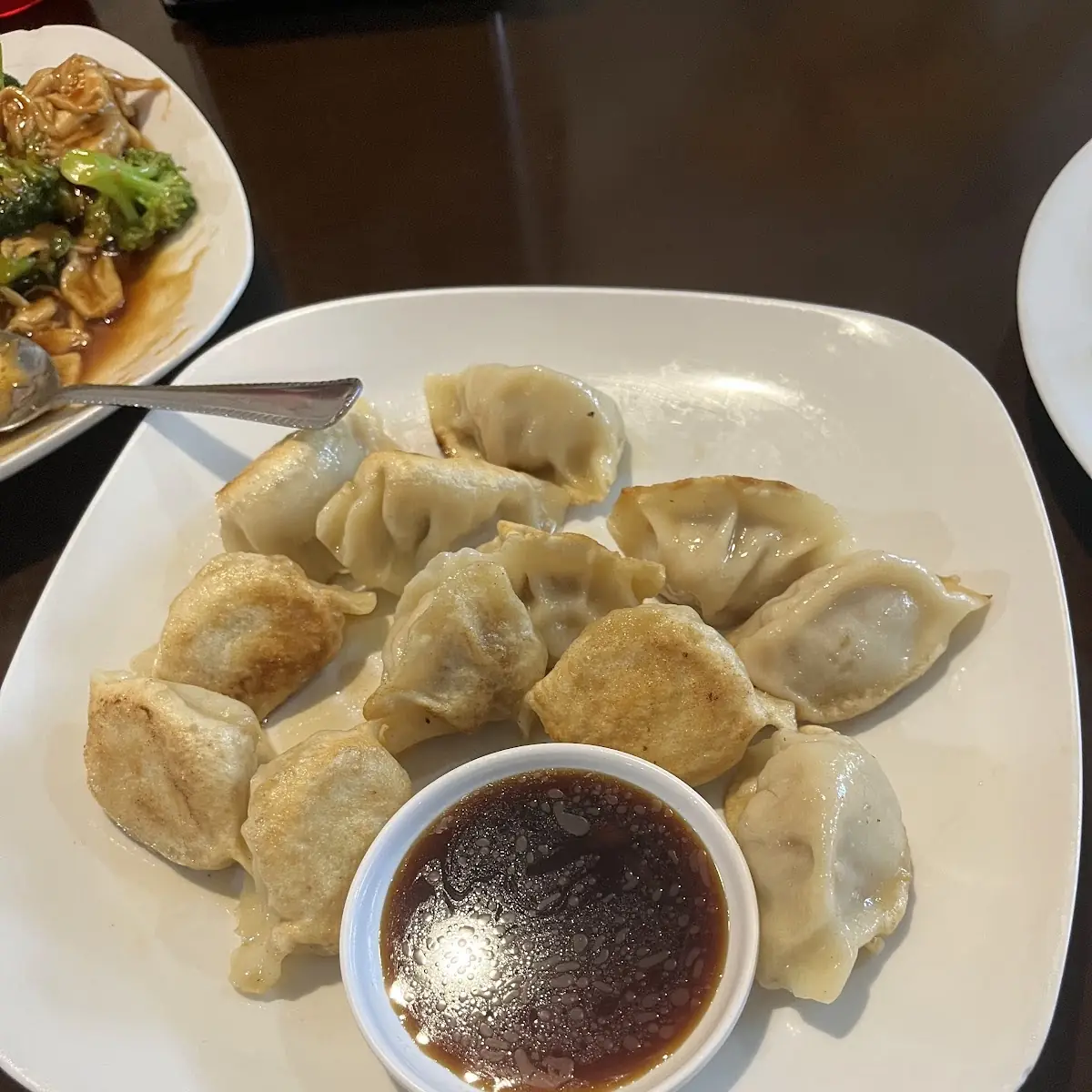 Steamed Pork Dumplings with Dipping Sauce