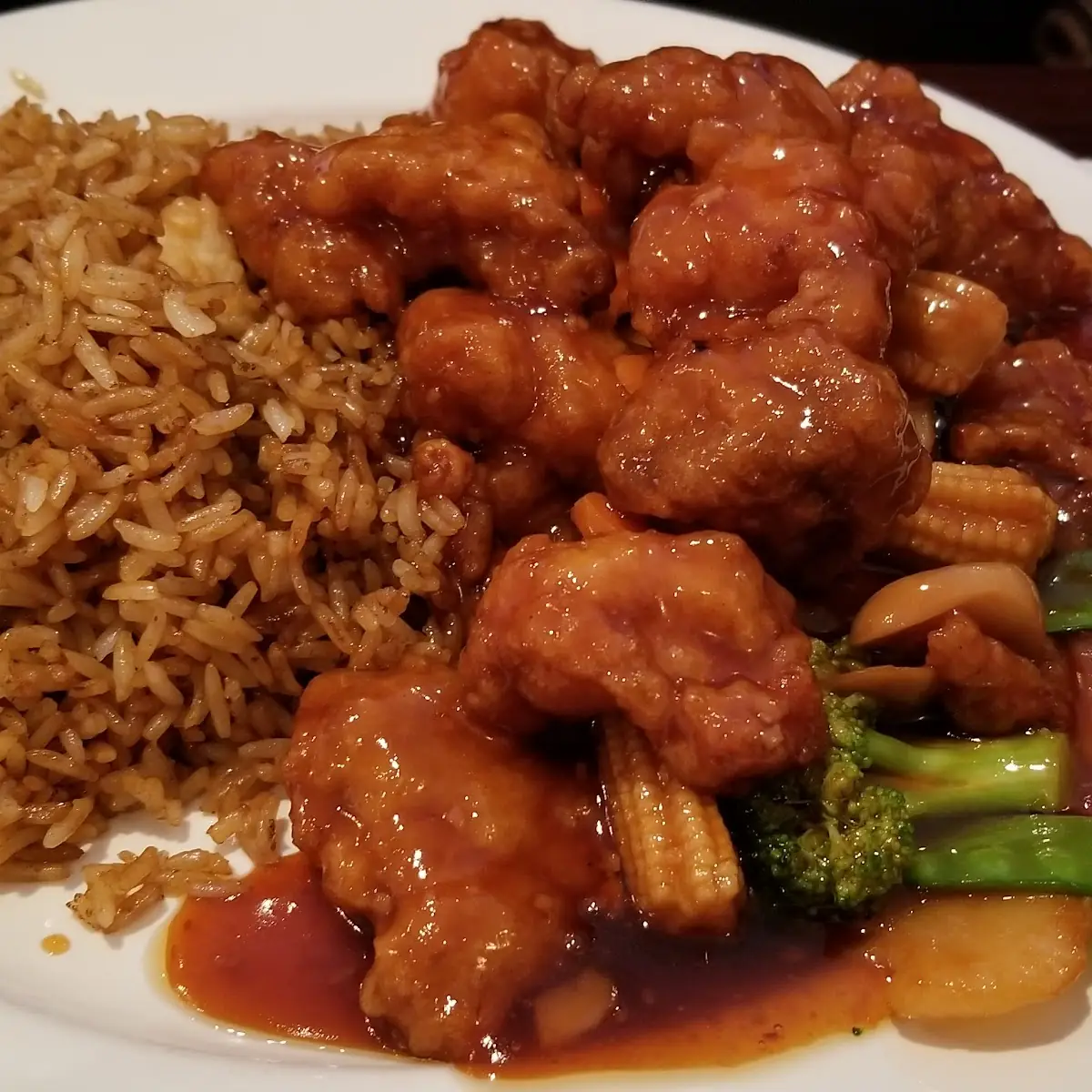 General TSO Chicken Fried Rice