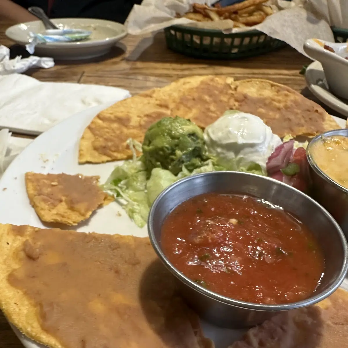 Bean and Cheese Nachos