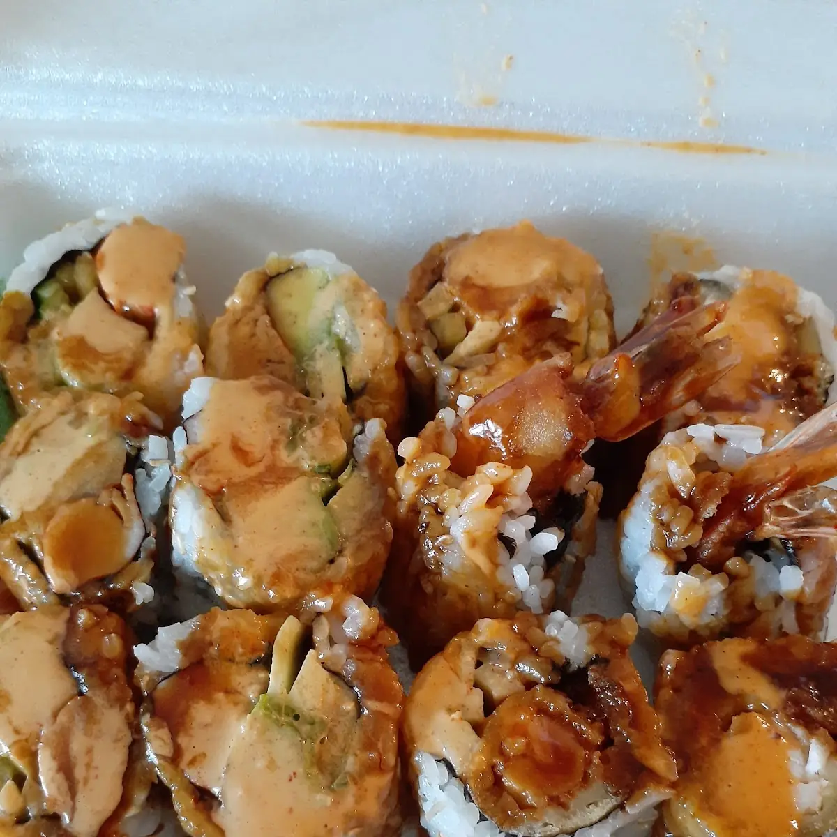California Roll and Crunchy Roll